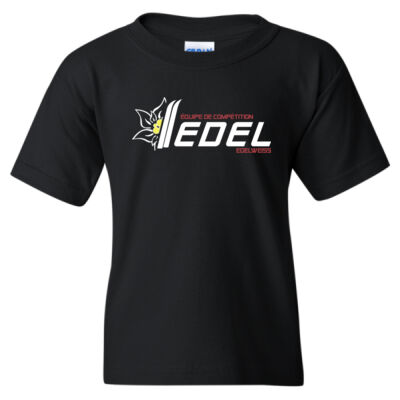 Gildan Youth Edelweiss Crest Printed T-Shirt Thumbnail