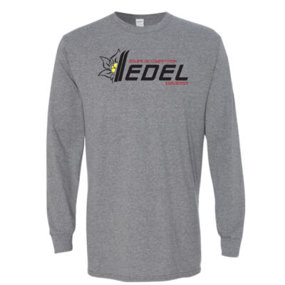 Gildan Unisex Edelweiss Crest Printed Long Sleeve Thumbnail