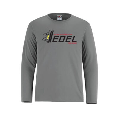 Shore Unisex Edelweiss Crest Printed Long Sleeve Thumbnail