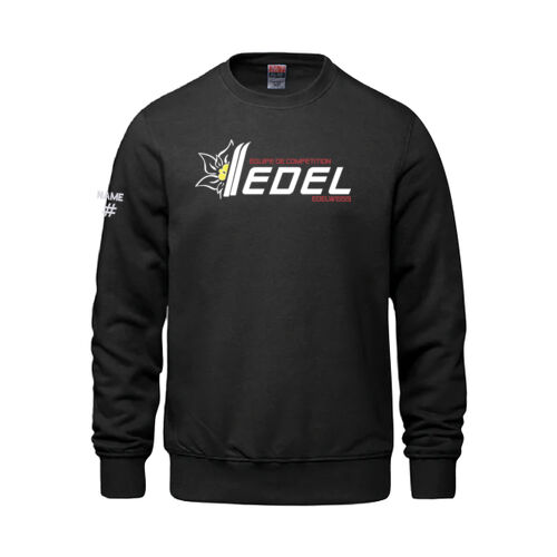 Crew Unisex Edelweiss Crest Printed Crewneck Thumbnail