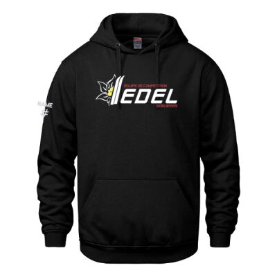 Vault Unisex Edelweiss Crest Printed Hoodie Thumbnail