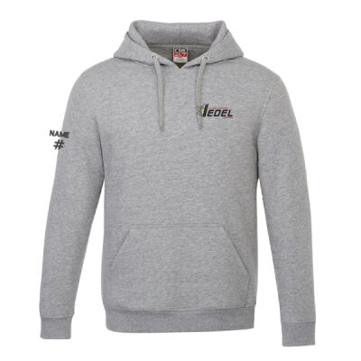 Vault Unisex Edelweiss Emblem Printed Hoodie Thumbnail