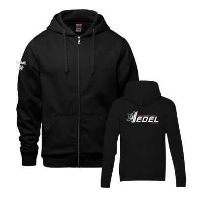 Surfer Unisex Edelweiss Crest Printed Full Zip Thumbnail