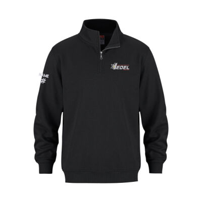 Flux Youth Edelweiss Emblem Embroidered Quarter Zip Thumbnail