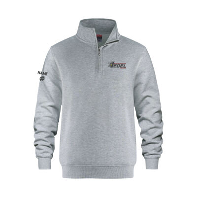 Flux Youth Edelweiss Emblem Embroidered Quarter Zip Thumbnail