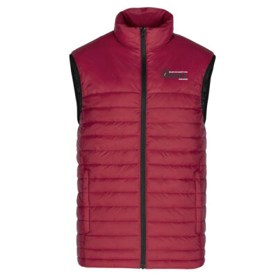 Faro Men's Edelweiss Emblem Embroidered Puffy Vest Thumbnail